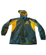 NFL Green Bay Packers Men’s Large Fit Waterproof Jacket Polyvinyl Coat P... - $99.00