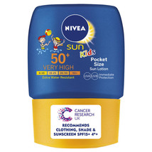 Nivea Sun Moisturising SPF50+ Kids Sun Lotion 50ml - £5.97 GBP