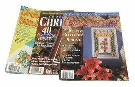 BH&amp;G Cross Stitch Christmas Sampler Spring Stitcher August 1993 1994 Ide... - $15.79