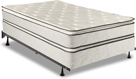 The Greaton 12-Inch Medium Plush Double Sided Pillowtop Innerspring Mattress And - £532.05 GBP