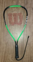 Wilson Racquetball Titanium Crushing Power Power Channel Wrist Strap Green Frame - £14.26 GBP