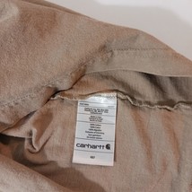 Carhartt K87 Original Fit Men's Brown Cotton T-Shirt Short Sleeve Size Medium M image 6