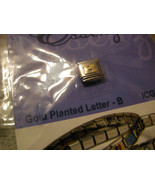 ESSENZA GOLD PLATED ITALIAN CHARM - LINKS TOGETHER MAKES A BRACELET - LE... - $1.33 CAD