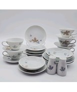 Noritake Maplewood Dinnerware Lot 23-Pc  1960&#39;s B109 New Set W/ Salt and... - $236.69 CAD