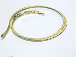 ITALIAN 14K GOLD on Sterling Silver 17.75 inches long NECKLACE - 34.2 grams - £54.34 GBP