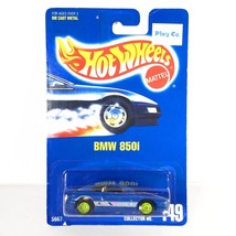 Hot Wheels Blue Card: BMW 850i w/ Lime Green Wheel - Blue Card Collector... - $9.48