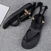 Men Sandals Summer Beach Casual Shoes Cross Tied Couple Sandals Leisure Antiskid - £23.15 GBP