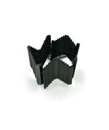 Gothic Stainless Steel Bracelet Chevron bead Strech Adjustable Jewelry n42 - £3.15 GBP