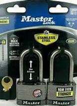 Master Lock 2-Pack 2.078-in Steel Keyed Padlock - $33.68