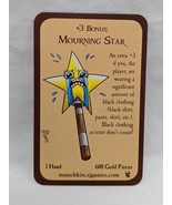 Munchkin Mourning Star Promo Card - $328.21 MXN