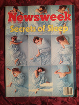 NEWSWEEK July 13 1981 7/13/81 Secrets of Sleep ISRAEL Marriage - £5.17 GBP