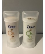 2X Brand New Dove 0% Aluminum Free Deodorant Shea Butter,andcucumber &amp;gr... - €17,72 EUR