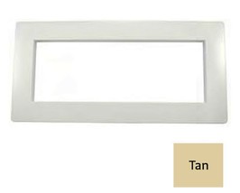 Custom Molded 25541-039-020 Wide Mouth Vinyl Pool Face Plate Cover - Tan - £16.30 GBP