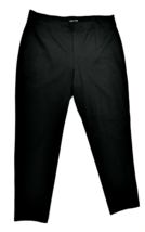 Eileen Fisher Black Pullon Straight Leg Pants Womens Size Large EUC **** - £40.75 GBP