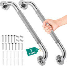 2 Pack 16 Inch Grab Bars for Bathtubs and Showers, Safety Bathroom Showe... - $33.46