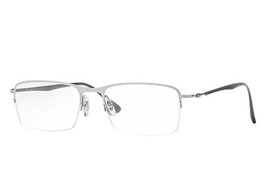 Ray-Ban Eyeglasses RX8721 1165 55mm Light Sand SIlver / Demo Lens - $1,493.62 MXN