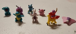 Lot of 12 Mini Miniature Pokemon Toys Figures RLW China PK Iconic Pokemon L10 - £7.69 GBP