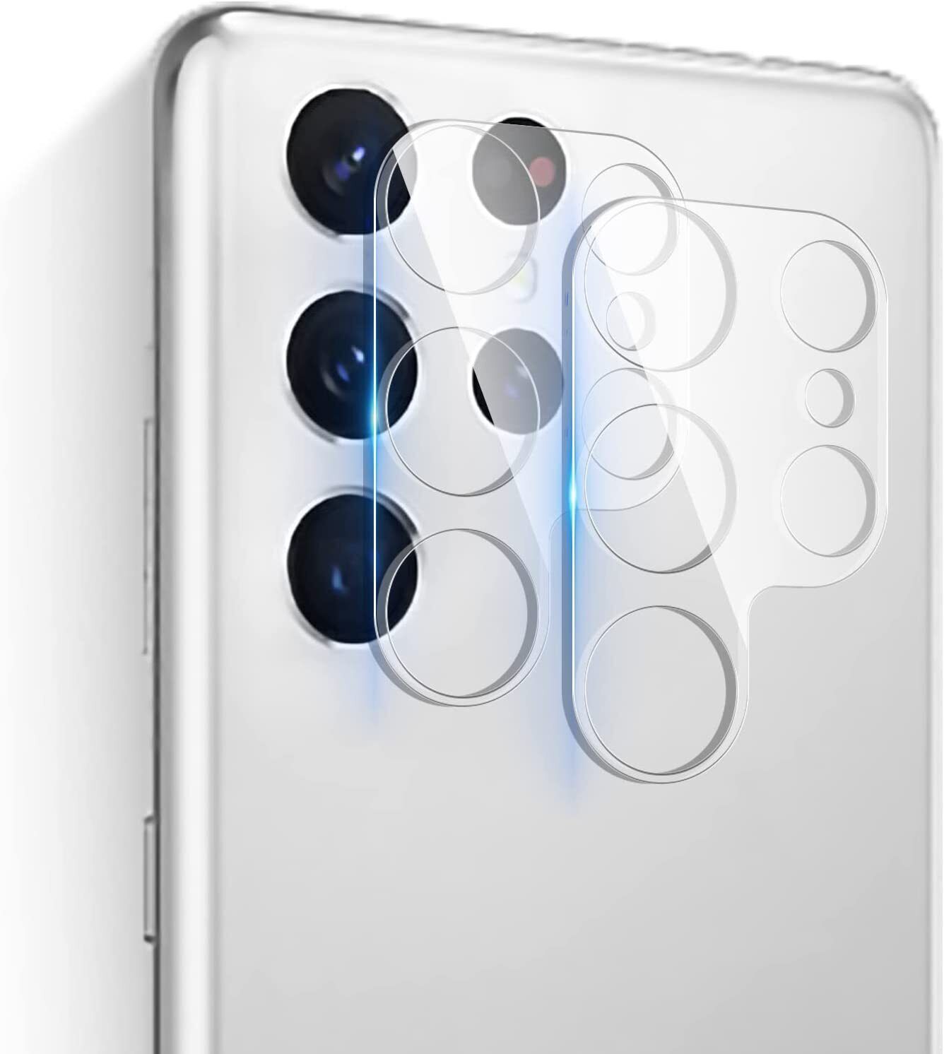 Tempered Glass Rear Camera Lens Protector Film for Samsung Galaxy S23 S2... - $3.99