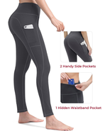Women&#39;s Non-See-Through Yoga Pants with Pockets - £48.72 GBP
