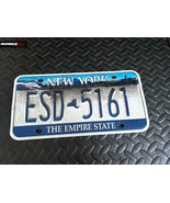 1 NEW YORK GRAPHIC LICENSE PLATE - BLUE WHITE - THE EMPIRE STATE - £19.46 GBP