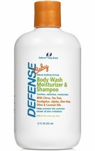 DEFENSE Soap Baby Body Wash Moisturizer &amp; Shampoo w/ Citrus Tea Tree Aloe Vera - £11.54 GBP