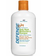 DEFENSE Soap Baby Body Wash Moisturizer &amp; Shampoo w/ Citrus Tea Tree Alo... - $273.31 MXN
