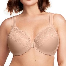 Glamorise Full Figure Plus Size Wonderwire Front-Closure Bra Underwire #... - €34,51 EUR