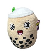 Mellow Mates Boba Tea Cup Super Soft Stuffed Plush 8&quot; New - $9.88