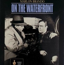1995 On the Waterfront Vintage VHS Drama Marlon Brando Studio Heritage Classics - £4.22 GBP