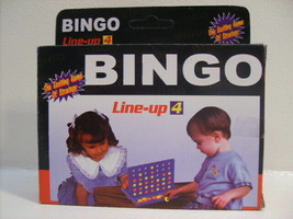 2x Bingo Line Up 4 Strategy Board Game Toys Vintage - $11.87
