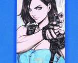 Resident Evil Jill Valentine Engraved Holo Foil Character Art Trading Card - $19.99