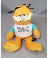 Ty Garfield Perfection Is Hard To Improve Plush Toy Stuffed Animal 9in N... - £7.84 GBP