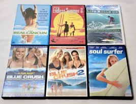 Life Rolls On, Blue Crush 1 &amp; 2, The Endless Summer 2, Real Cancun &amp; Soul Surfer - £15.55 GBP