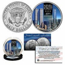 World Trade Center 19th Anniversary 2020 Kennedy Half Dollar U.S. Coin 9/11 Wtc - £6.86 GBP