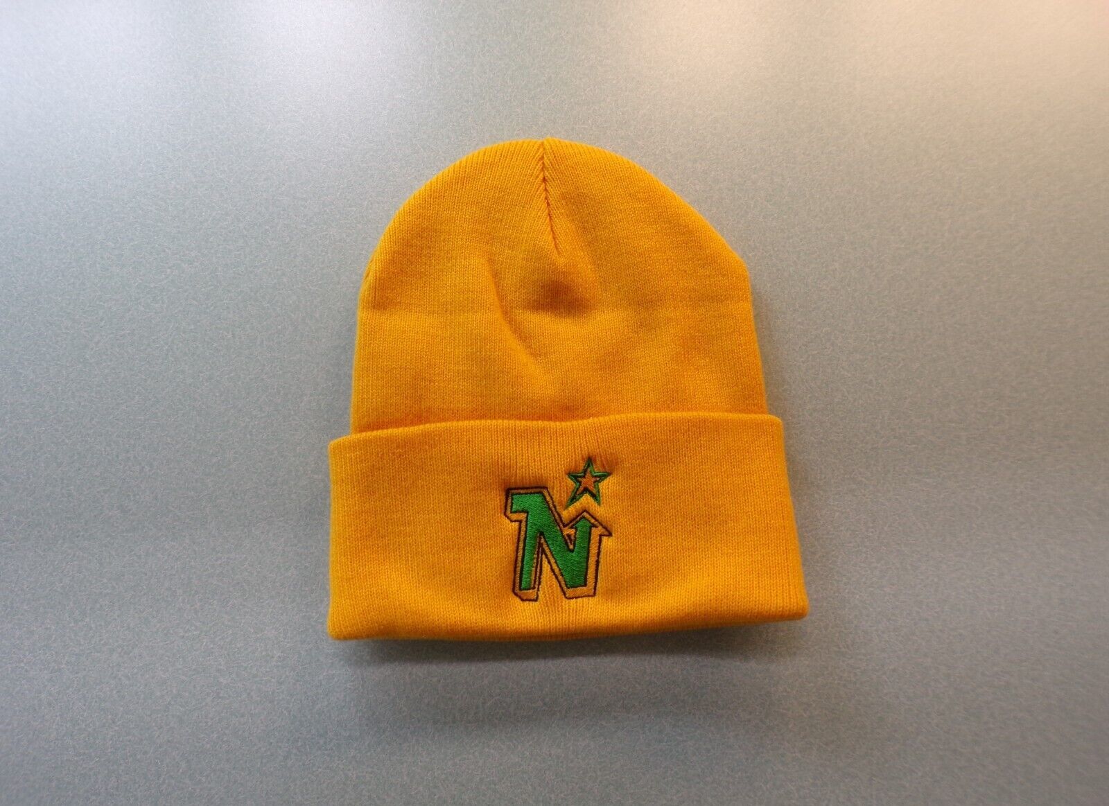 Minnesota North Stars Embroidered Knit Beanie Hat Dallas Wild New - $19.99