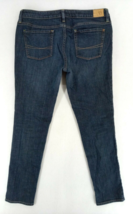 Bullhead Size 13R Super Skinny Women&#39;s Blue Denim Jeans Dark Wash Low-Rise - £8.90 GBP