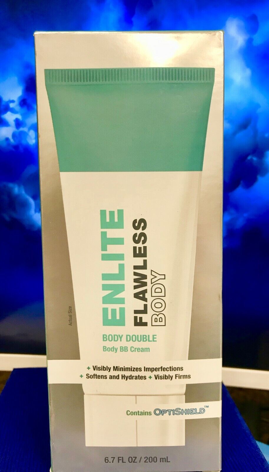 Enlite Flawless Body Double Body BB Cream 6.7 Ounce OptiSheild ~FIRMING~ - £6.45 GBP