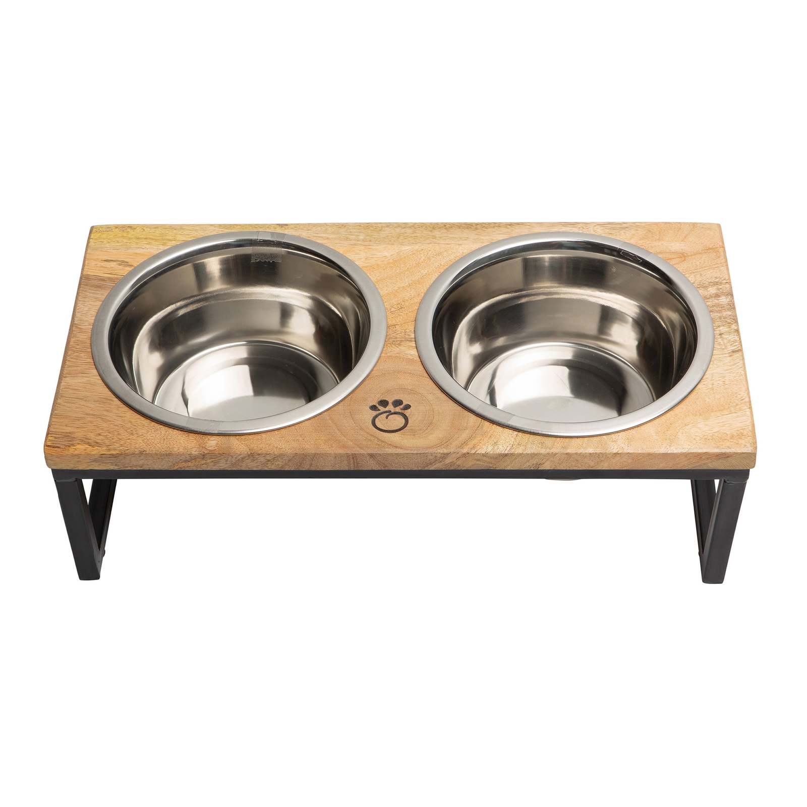 GF PET Wood & Metal Elevated Feeder