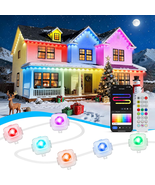 Permanent Outdoor Lights, 100Ft Smart Eave Lights with 72 LED Lights - $2,559.95 MXN