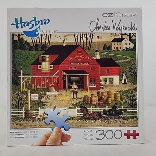 Mr Swallowbark Puzzle  300 Pc Wysocki EZ Grasp Hasbro RARE Art Sealed NOS Vtg - $29.95