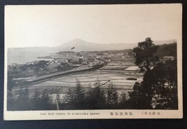 Vintage RPPC Japanese Hot Springs in Camegawa Beppu Landscape Fields Roads - £4.79 GBP