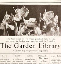 Doubleday The Garden Library Book Set 1908 Advertisement Literature DWNN24 - $375.23 MXN