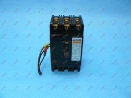 Mitsubishi NF30-SB-3P-20A Circuit Breaker 3 Pole 20 Amp 220 VAC W/Alarm Switch - £23.44 GBP