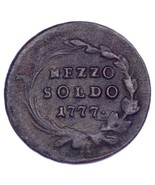1777 Italian States Milan 1/2 Soldo VF Condition KM #184 - $889.14 MXN