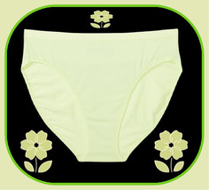 M L XL XXL Celery Olive Green Cotton Victorias Secret High-Leg Waist Brief Panty - £8.78 GBP