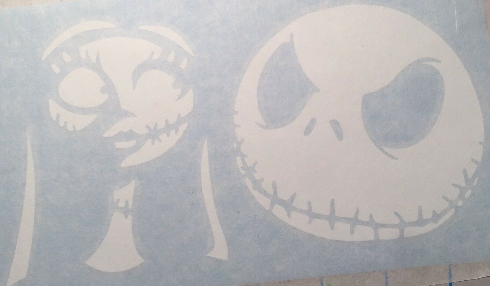 Nightmare Before Christmas|Decal|Set|Jack Skellington And Sally Set| Vinyls