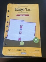 Franklin Covey Easy Plan Lined Pages Size 4 Simplicity #36214 Pink Purpl... - $12.86