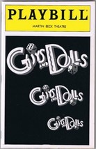 Playbill Guys &amp; Dolls Martiin Beck Theatre 1992 - £7.62 GBP