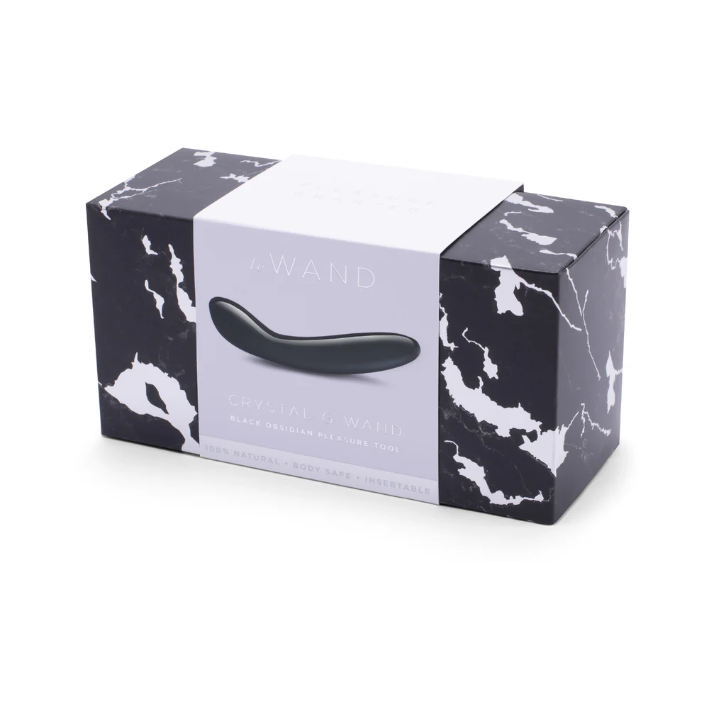 Le Wand Crystal G-Wand Black Obsidian - $4,501.83 MXN