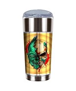 Alchemy Half Life Zombie Skull Ultra Tumbler Hot Cold Stainless Steel 24... - £23.73 GBP